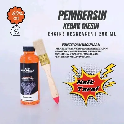 Ejen Pembersih Bahagian Luar Enjin Kereta Petak Enjin Air Kepala Agen Pembersih Minyak Berat