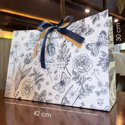 Ready Stock Paper Bag Starbucks 2020 Original Big Size 30cm X 15cm X 30 Cm