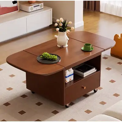 Meja Kopi Kreatif Ruang Tamu Kotak Penyimpanan Kawalan Jauh Desktop Dinding Plastik Mudah