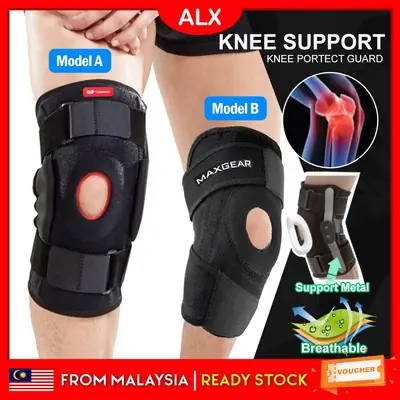 Quality4 Metal Spring Adjustable Knee Support Knee Guard Support Acl Protect Knee Running Hiking