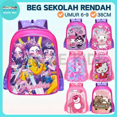 Bag Sekolah Perempuan Beg Sekolah Budak Beg Sekolah Kids Buku Buku Girls Murid Tadika Perempuan