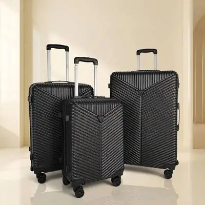 Big Size 28inch Cabin Carry 20inch ABS Travel Luggage Bag Suitcase Set Beg Bagasi Size Besar 28 20