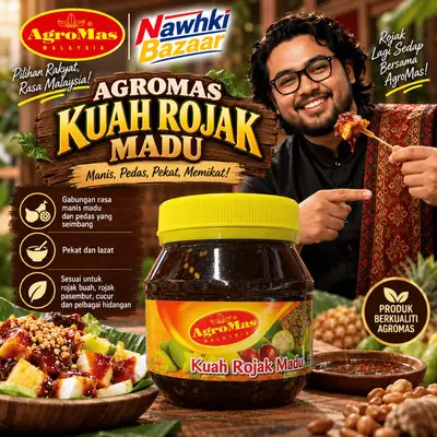 Agromas Kuah Rojak Madu 380g