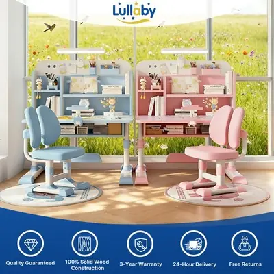 Jimmandbell Kids Furniture Meja Belajar Budak Kids Table Kerusi Budak Kids Chair Meja Belajar