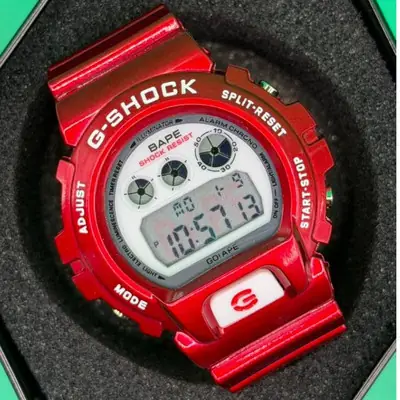 Shocking Sale Gshock King Red Color Gx 56 Series 2AA Digital Function Harga Berpatutan Padu