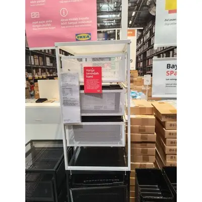 Ikea Lennart Drawer Unit White Unit Laci Putih