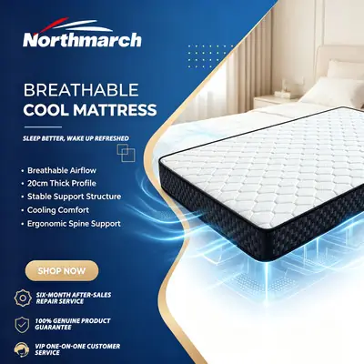 Jfh Aero Foam Mylatex A3 Mattress 9 Inch Posture Spring Mattress Single Ready Stock