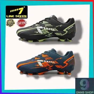 Line Seven Line7 Striker Outdoor Soccer Shoes Football Shoes Training Shoes Ready Stock Kasut Bola