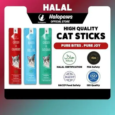 Ready Stock Cat Master Brand Cat Treat Snack Cat Stick Makanan Kucing Murah 18g