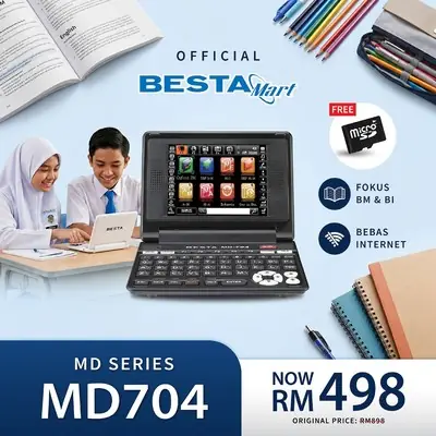 Besta Electronic Dictionary MD704 Besta Kamus Elektronik MD704 MD221