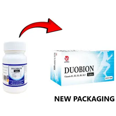 Duobion B Complex 100 Tablets Suitable for Human Pets Previously Known As Ccm B Complex