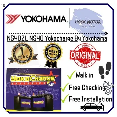 Ns40zl Yomoto Mf Car Battery Under Yokohama for Honda Cityjazzinsightperodua