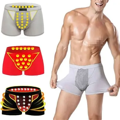Ready Stock Seluar Dalam Ajaib Power Magnetic Underwear Strong Men Lelaki Magic Boxer Shorts