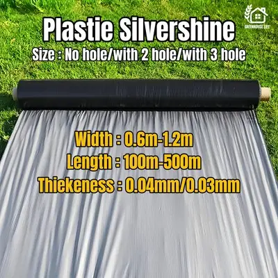 Plastic Silvershine Plastik Batas Plastik Hitam Plastik Tutup Tanah Plastic Pertanian Plastik
