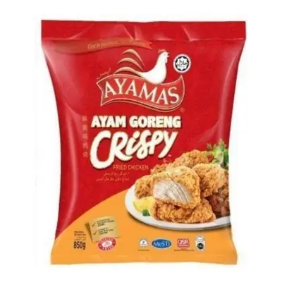 850g Ayamas Crispy Fried Chicken Red Hot Fried Chicken Breaded Drummethot Spicy Breaded Drummet