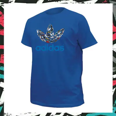 Adidas Tee Baju Adidas Baju Lelaki Perempuan Tshirt Female Male 100 Cottonunisexbaju Kosong Fashion