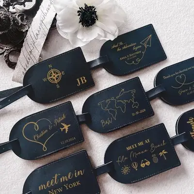 Bst Bride Groom Travel Luggage Tags Wedding Bridal Gift Cute Suitcase Tag