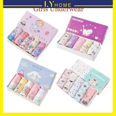 Kidya Girls Cotton Underwear Autumn Panties Hello Kitty Breathable Boxer