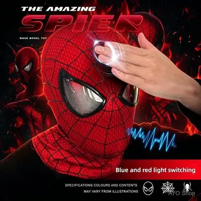Halloween Costumespidermanultraman Toy Halloween Mask Lelaki dan Wanita Pit Ting Mappiestall Day