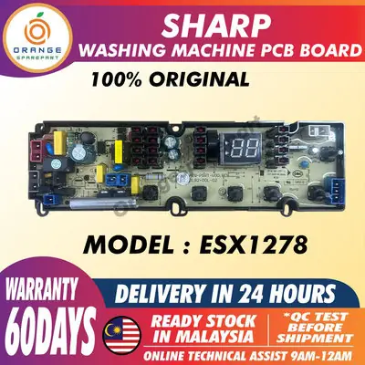 Sharp Fully Auto 120kg ESX1278 Washing Machine