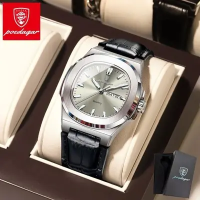 Luxury Couple Leather Watches