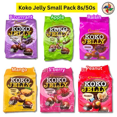 Mix Flavour Koko Jelly 4 Perisa Choco Jelly 4 Flavours