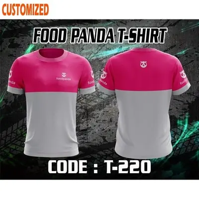 T Shirt Courier Team Foodpanda Size S 6XL for Sale