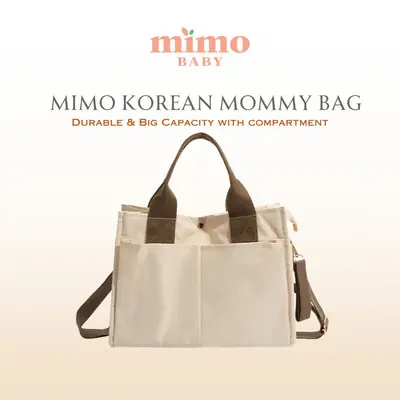 Spotdushiabu Authentic Korean Casual Multi Layer Mommy Bag Portable Single Shoulder Diagonal