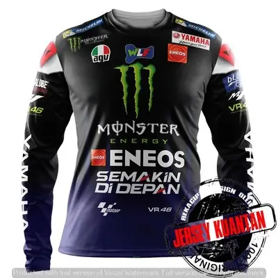 Baju Motor Yamaha Monster