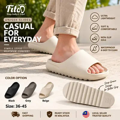 Selipar Musim Panas Lelaki Sandal Bergaya Korea Kasut Pantai