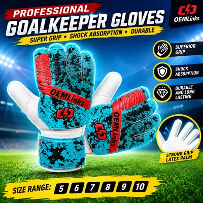 Nike N3 Green Football Soccer Goalkeepers Glove Penjaga Gol Sarung Tangan Bola Sepak Best Quality