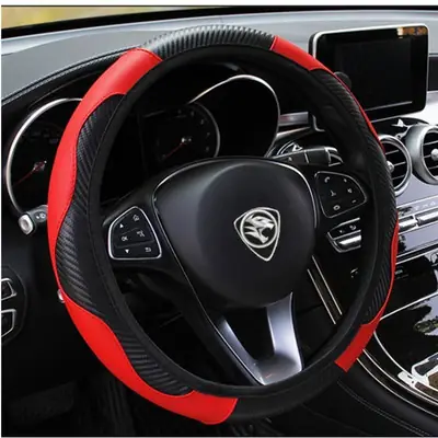 Proton Saga Blm Flx 2016 2020 Car Steering Wheel Coverpu Leather Steering Wheel Cover 38cm Non