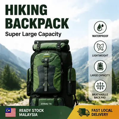 Ready Stock Original Deuter Mountain Backpack 70l Travel Sport Mens Unisex