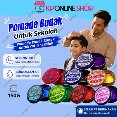 RM2199 Harga Pemborong Big Boys 300g Blackcurrant Pomade