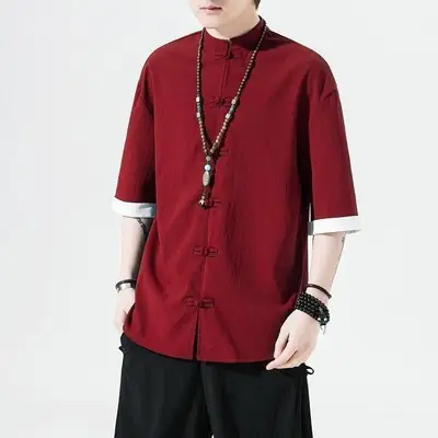 Xvsv Ancient Kangzhenglabour Union Summer Light Cotton Linen Suit Jacket Retro Ivyyk401