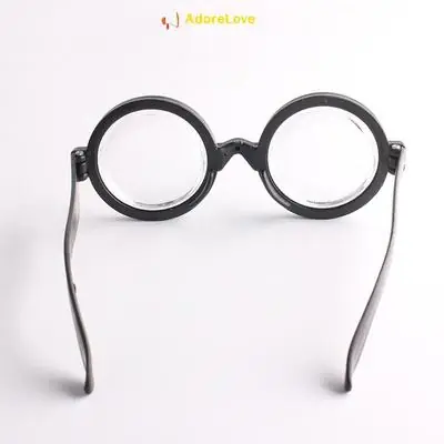 Dy Adults Kids Round Frame Glasses for Halloween Party Kids Gifts Decor Eyewear