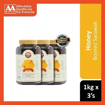 3RPJ Country Farm Natural Rainforest Acacia Honey 1kg