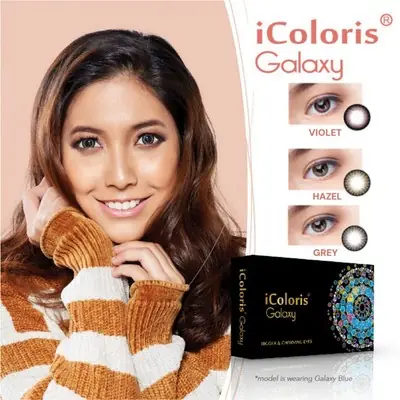 Icoloris Galaxy Bionics Monthly Contact Lenses