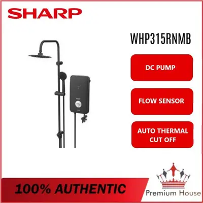 Wow Sharp Water Heater Home Shower DC Inverter Pump Whp315n