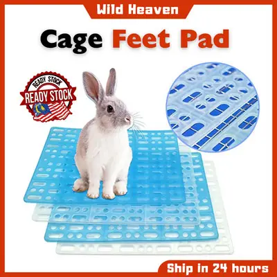 Pelapik Plastik Sangkar Alas Sangkar Arnab Kucing Genuine Pig Plastic Res Ting Mat for Rabbit and Small Animal