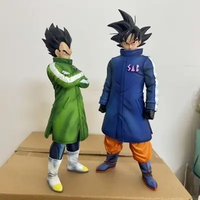 Anime Mesias Raja Monyet Mesias Goku Biru Boleh Bergerak Kit Garaj Berkotak