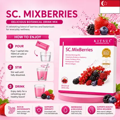 Kitsui Stemcell Mixberries 15g X 15s
