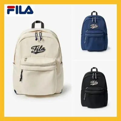 Fila Logo Backpack Fila Logo Backpack Blue Fila Logo