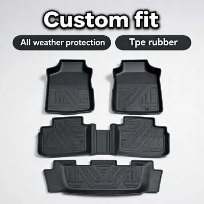 Blue Cat Vip 6D Carpet Perodua Alza Manual 2009 2020