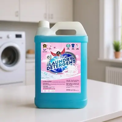 Sabun Basuh Baju Dengan Pelembut Haruman Dony 4 Liter Liquid Detergent with Softener Downy Blue 4