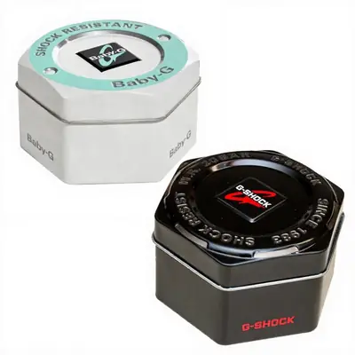 G Shock G Shock Original Tin Box G Shock and Baby G for Customer Byban Only