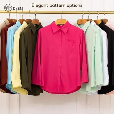 Ready Stock Baju Kemeja Wanita Kemeja Putih Wanita Tali Pepejal Pepejal Tali Pelajar Perempuan