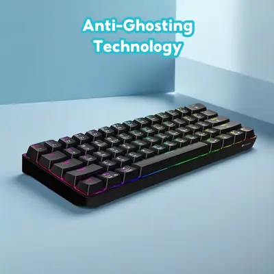 Fanku Third Generation F87 Mechanical Keyboard USB Key Line Separation White Light High Special