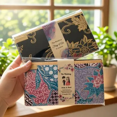 Pouch Beg Batik