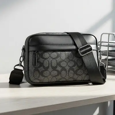 Versace Beg Messenger Bahu Lelaki Berkualiti Tinggi